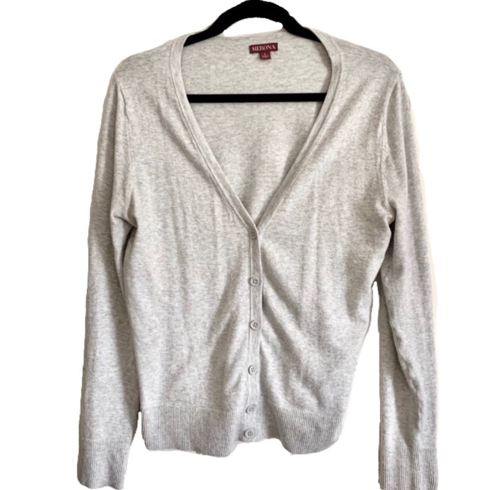 Merona Grey Cardigan